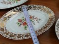 Стар български порцелан чинии елипси за риба , снимка 2