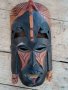 Дървена африканска маска, снимка 4