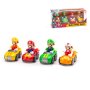 Комплект колички Super Mario, снимка 1 - Коли, камиони, мотори, писти - 43154355