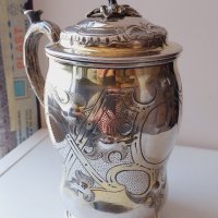 Руска сребърна 84 чаша(халба)-1856 , снимка 4 - Антикварни и старинни предмети - 43759935