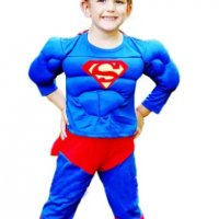 Детски Костюм Спайдърмен с мускули, батман с мускули, супермен , капитан америка, снимка 4 - Други - 38130247
