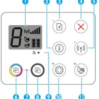 Hp deskjet 3787 Принтер / Скенер / Копир (Wifi) , снимка 10 - Принтери, копири, скенери - 32339220