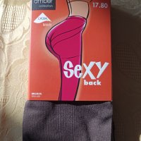 Sexy back-Ellen Amber M- Нов плътен оформящ ханша чорапогащник , снимка 6 - Бельо - 43925316