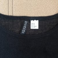 Дамска блуза кроп топ мрежа H&M, снимка 4 - Блузи с дълъг ръкав и пуловери - 27058854