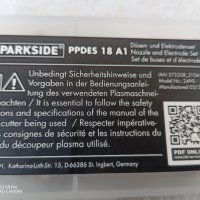 ДЮЗИ, ЕЛЕКТРОДИ, Комплект дюзи и електроди PARKSIDE® PPDES 18 A1,за плазмени резачки с пилотна дъга, снимка 9 - Други инструменти - 43560296