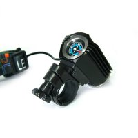 Акумулаторен лед челник LED фенер за глава USB стойка велосипед колело, снимка 2 - Аксесоари за велосипеди - 29051401