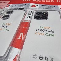 Honor X6A,Honor 90 5G,Honor 90 Lite  плътен прозрачен гръб , снимка 3 - Калъфи, кейсове - 43800746