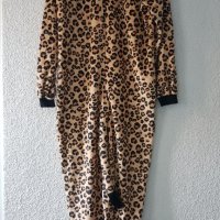 Гащеризон пижама H&M леопард S-M НОВА, снимка 10 - Нощници - 44112054