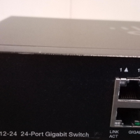 Суич Cisco SG112-24 Unmanaged Switch , 24 гигабитови порта, снимка 2 - Суичове - 44901338