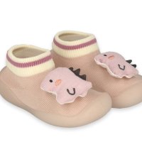 Бебешки боси обувки Befado, Розови, снимка 1 - Детски обувки - 43536183