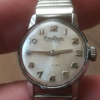 Дамски часовник Omikron. Swiss made. Швейцарски часовник. Ретро. Механичен. Vintage watch. , снимка 9 - Луксозни - 35500200