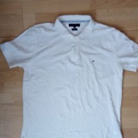 Тениска Tommy Hilfiger бяла, снимка 1 - Тениски - 40277318