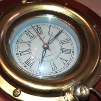 antique france-часовник рул-месинг/дърво 2710221637, снимка 7 - Колекции - 38472657