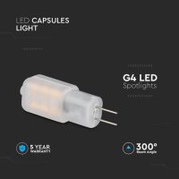 LED лампа 1.1W 12V G4 Неутрално Бяла Светлина, снимка 3 - Крушки - 12325296