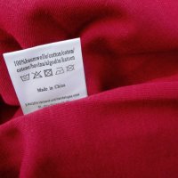3XL /4XL Нова червена блуза с  капси  , снимка 8 - Блузи с дълъг ръкав и пуловери - 37995362