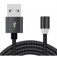Магнитен кабел за зареждане на телефон iPhone, type C и Android, снимка 4 - USB кабели - 32884446