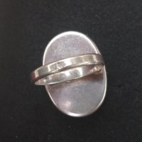 Сребърен пръстен с камъни "Swarovski" / проба 925 и печат Житен клас , снимка 4 - Пръстени - 29064168