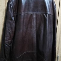 Продавам мъжко кожено яке, снимка 3 - Якета - 43850477