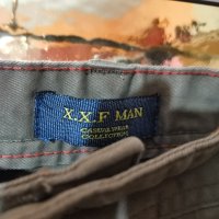 Мъжки кафяв дълъг панталон марка X.X.F MAN, снимка 5 - Панталони - 40841305