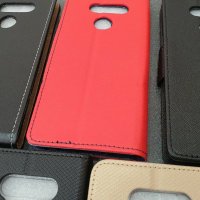 LG K50S калъфи и силикон CARBON  и черни тефтери за LG K41S,K51S,K50,K40, снимка 3 - Калъфи, кейсове - 28754314