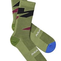 Чорапи MAAP за колоездене зелени, снимка 4 - Велосипеди - 43506735