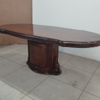Класическа барокова трапезна маса с 8 стола, снимка 11 - Маси - 44913706