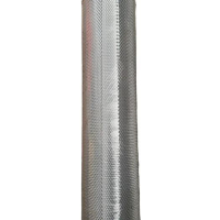 Фина метална мрежа с форма на отвора ромб 3 мм Х 3 мм (цената е за 1 линеен метър), снимка 1 - Други - 44910852