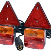 Магнитни стопове за ремарке със светлоотразители и окабеляване 2бр, снимка 3 - Аксесоари и консумативи - 40178602