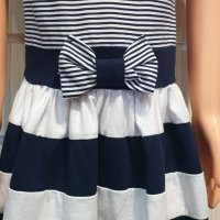 Нова детска моряшка рокличка с панделка от 1 годинка до 6 години, снимка 10 - Детски рокли и поли - 29040382