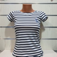 Нова дамска моряшка тениска с малък трансферен печат Котвичка, снимка 8 - Тениски - 27952521