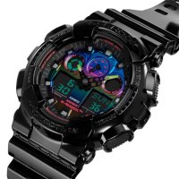 Мъжки часовник Casio G-Shock RGB Series GA-100RGB-1AER, снимка 5 - Мъжки - 43868322