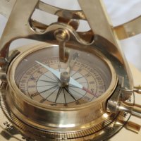 Магнитен компас- старинен корабен уред - реплика, снимка 7 - Антикварни и старинни предмети - 37956290