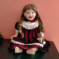 Порцеланова кукла Sunshine Cindy Rolfe Reproduction 1990  , снимка 9 - Колекции - 37990144