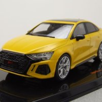 Audi RS3 2022 - мащаб 1:43 на IXO моделът е нов в PVC дисплей-кейс, снимка 1 - Колекции - 43516013
