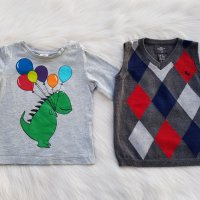 Пуловер H&M 9-12 месеца , снимка 3 - Жилетки и елечета за бебе - 28137404
