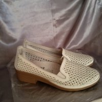 дамски бели обувки, снимка 5 - Дамски ежедневни обувки - 40153432
