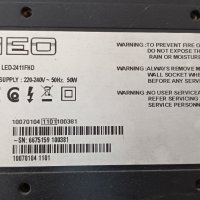 Neo LED-2411FHD с дефектен Main Board-17IPS60-2 V.1 210410/17MB60-3 149710/V236H1-LE2 Rev.C1, снимка 2 - Части и Платки - 37594702