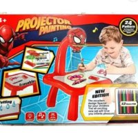 Детска масичка за рисуване с вграден проектор , снимка 6 - Рисуване и оцветяване - 43251414