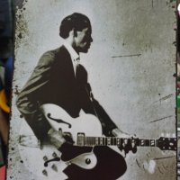  Chuck Berry -Johny B. Good-метална табела(плакет), снимка 3 - Китари - 39043023