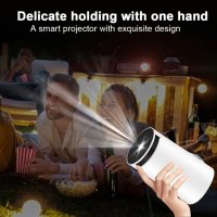 SMART Magcubic Projector HY300 4K Android 11 - нов, страхотно качество!, снимка 8 - Плейъри, домашно кино, прожектори - 43638118