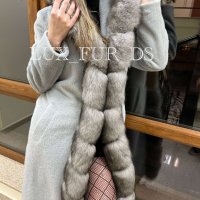Луксозно палто от ЛАМА И ЛИСИЦА, размер С, снимка 2 - Палта, манта - 28805100