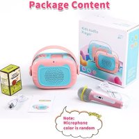 Нов Караоке музикален плейър с Bluetooth образователна играчка за деца Подарък, снимка 7 - Музикални играчки - 40837637