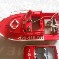 Спасителна лодка playmobil geobra 1999 г, снимка 6 - Колекции - 27009762
