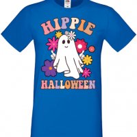 Мъжка тениска Hippie Halloween,Halloween,Хелоуин,Празник,Забавление,Изненада,Обичаи,, снимка 5 - Тениски - 38135440
