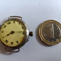 Remontoir сребърен старинен дамски часовник, снимка 8 - Антикварни и старинни предмети - 32622692