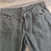 Продавам мъжки черен ленен панталон , снимка 3 - Панталони - 37895288
