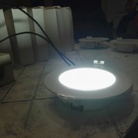 LED панели 14W, 4000к, 6000к, лунички, бял лед панел, плафон, лед осветление, снимка 4 - Лед осветление - 39160126