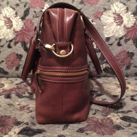 чанта на френски бранд Catana НОВА  естествена кожа + подарък  боти на A.S. 98 , снимка 3 - Чанти - 44866912