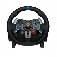 Волан, Logitech G29 Driving Force Racing Wheel, PlayStation 4, PlayStation 3, PC, 900° Rotation, Dua, снимка 2 - Аксесоари - 38486110