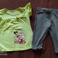 Лот блузка с Маша и мечока и късо клинче, снимка 6 - Детски комплекти - 28946561